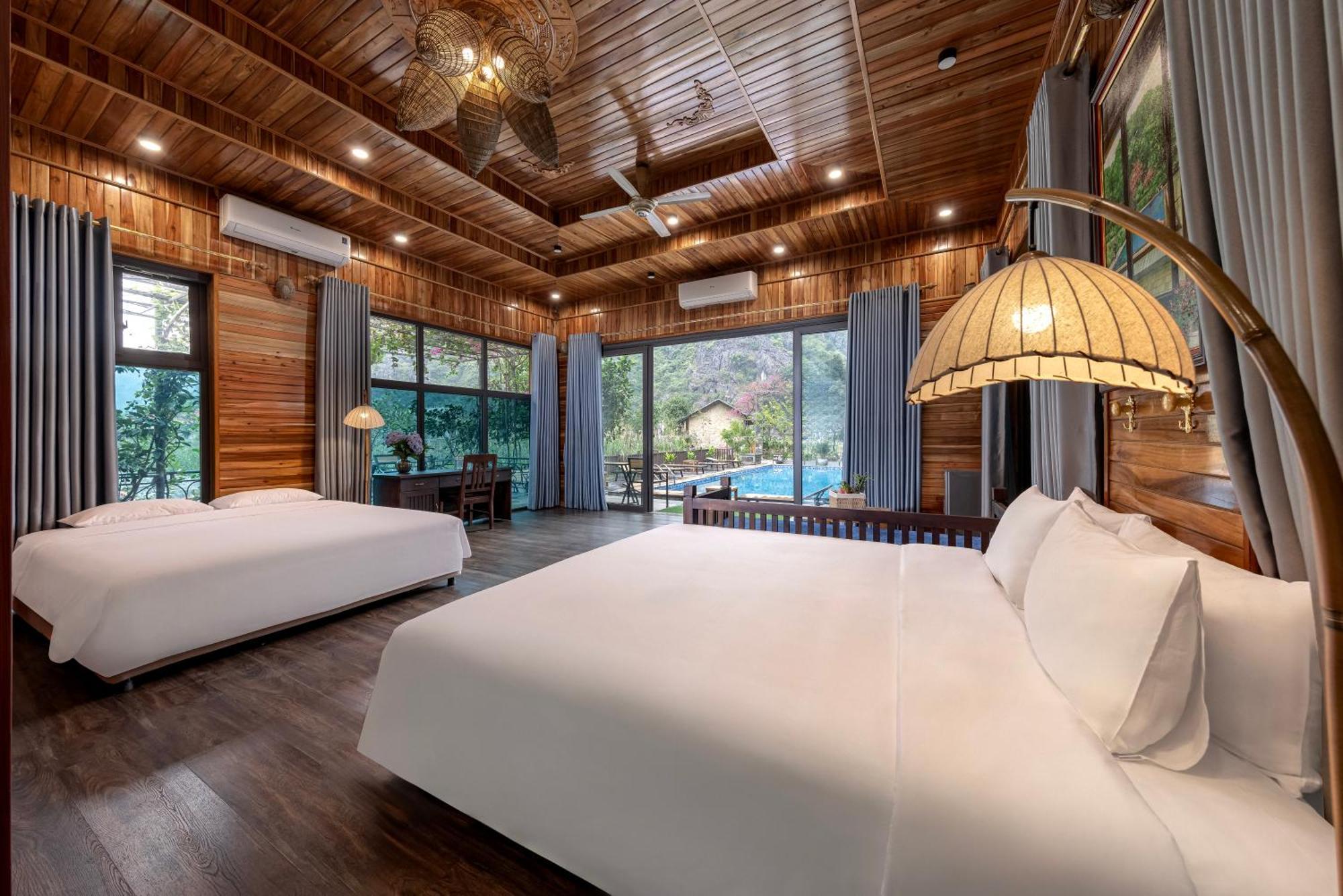 Отель Chay Mountain Retreat Ниньбинь Экстерьер фото