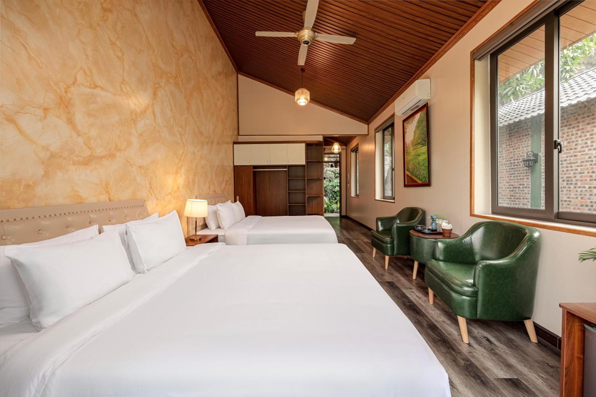 Отель Chay Mountain Retreat Ниньбинь Экстерьер фото